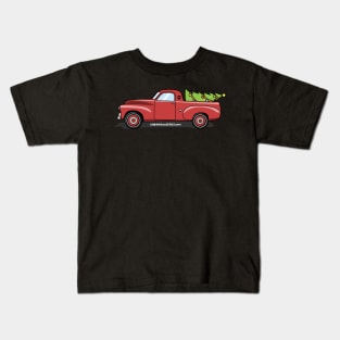 Classic FJ Holden Christmas Tree Ute Kids T-Shirt